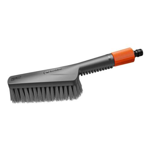 Gardena Cleansystem S puha kefe, szürke és narancssárga, kerékpárok, motorkerékpárok, kerti bútorok, redőnyök és redőnyök tisztításához - Háztartási kellék