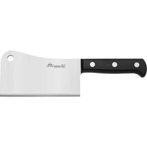 DUE CIGNI Bárd 700 gr. 16cm cleaver knife, stainless steel blade, black handle - Meat Cleaver