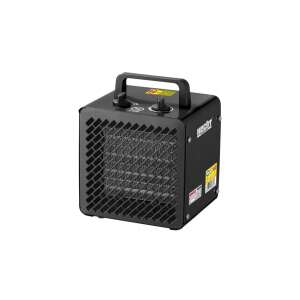 Hecht 3545 elektrischer Ventilator-Heizkörper mit Thermostat, schwarz, 3000W - Heizstrahler und Luftentfeuchter