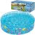 Piscina pentru copii Bestway 55028 cu pereti rigizi, design cu animale marine si cutie