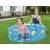 Copil care se joacă în piscina pentru copii cu pereți rigizi Bestway 55028