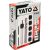 YATO Welding point milling set 9 pieces 94325023