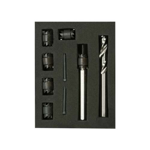 YATO 9-piece spot welding drill and cutter set