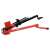 YATO 1.2 ton log splitter, red and black log splitter, log splitter for firewood, log splitter for splitting wood, log splitter for home use