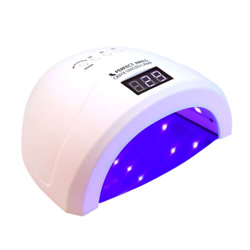 Perfect Nails Műkörmös UV/LED Lámpa - Rubber White - Matte Effect