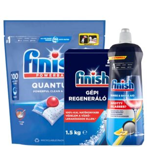 Finish Quantum All in 1 početni paket sa 100 kapsula 138967184 - Pranje posuđa