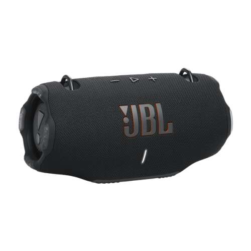 JBL Xtreme 4 fekete Bluetooth hangszóró, ferde nézet