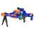 Blaze Storm modular toy gun with scope, tripod, and 12 soft foam balls