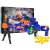 Blaze Storm modular toy gun with scope, tripod, and 12 soft foam balls