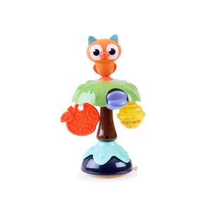 Baby owl tree toy with suction cup, colorful, educational, developmental, sensory, rattle, for babies 6 months and up - Rattle
