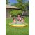 Kids playing in Bestway 152cm 3-Ring Inflatable Pool in backyard
