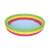 Bestway inflatable kiddie pool with three colorful rings, 152 cm diameter