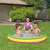 Children Playing in Bestway Inflatable Kiddie Pool