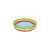 Bestway inflatable kiddie pool with three colorful rings, 152 cm diameter