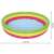 Bestway inflatable kiddie pool with three colorful rings, 152 cm diameter and 30 cm height