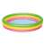 Bestway inflatable kiddie pool with three colorful rings, 152 cm diameter