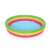 Bestway inflatable kiddie pool with three colorful rings, 152 cm diameter