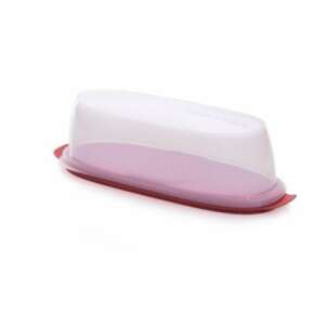 Tupperware Szalámitár, piros, kolbász tároló, légmentesen záródó, élelmiszer tároló - Ételtároló