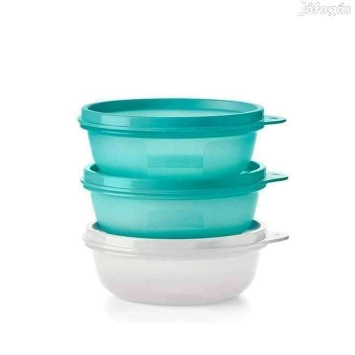 Színes saláták (3 db 300 ml) kék-kék-fehér - Tupperware