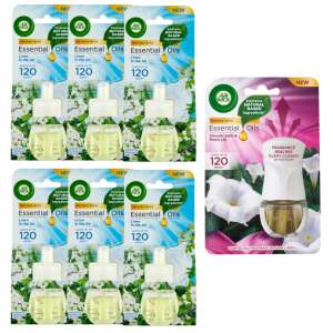 Air Wick Freshly Washed Clothes Refill für elektrischen Lufterfrischer 6x19ml + Geschenk elektrischer Lufterfrischer 94327894 - Lufterfrischer