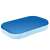 Bestway Flowclear PVC medence takaró, kék, 262x175x51 cm, felülnézet
