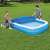 Bestway Flowclear PVC Pool-Abdeckung, blau, 262x175x51 cm, wird auf einen Pool gelegt