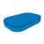 Bestway Flowclear PVC Pool-Abdeckung, blau, 262x175x51 cm, Draufsicht