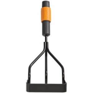 Fiskars QuikFit soil aerator head, black with orange handle - Fiskars