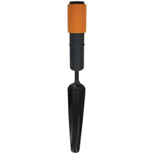 Fiskars QuikFit Weed Puller Head, black steel head, for removing weeds, compatible with QuikFit handles