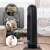 Adler AD7731 Tower Ceramic Heater with LCD display and remote control, black - usage examples