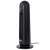 Side view of Adler AD7731 Tower Ceramic Heater with LCD display and remote control, black