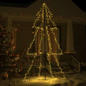 300 LED-es beltéri/kültéri kúp alakú karácsonyfa 120 x 220 cm 94334400 