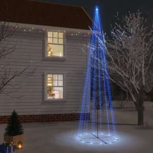 Kúp alakú karácsonyfa 1134 kék LED-del 230 x 800 cm 94338317 