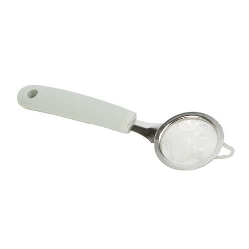 Stainless Steel Tea Strainer with Handle, Grey