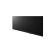 LG 55UL3J-M 55 hüvelykes 4K UHD feliratmegjelenítő, alacsony szögű nézet