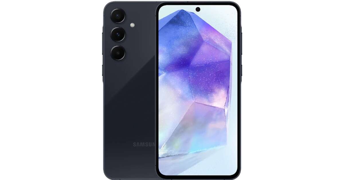 Samsung Galaxy A55 5G 128GB 8GB RAM Dual SIM Mobile Phone, Navy