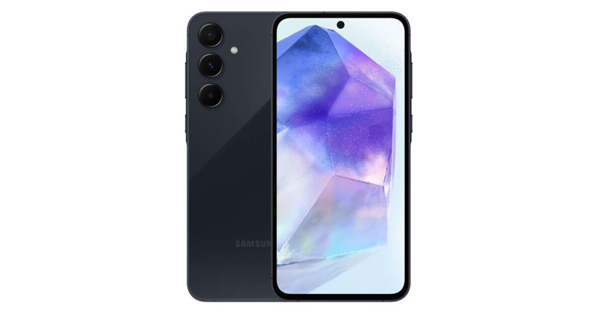Samsung Galaxy A55 5G 128GB 8GB RAM Dual SIM Mobile Phone, Navy