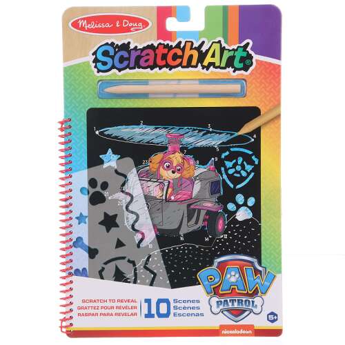 Melissa & Doug Képkarc füzet - Mancs őrjárat