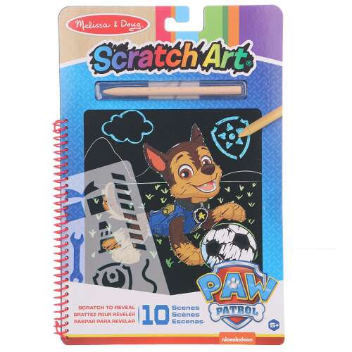 Melissa & Doug Képkarc füzet - Mancs őrjárat