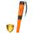 Cobra Tector CT-1076 Pinpointer metal detector, orange and black, with black wrist strap