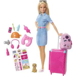 Mattel Barbie utazó baba kiegészítőkkel 94390837 