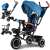 Tiny Bike 3-in-1 Tricycle with Rotating Seat in Blue