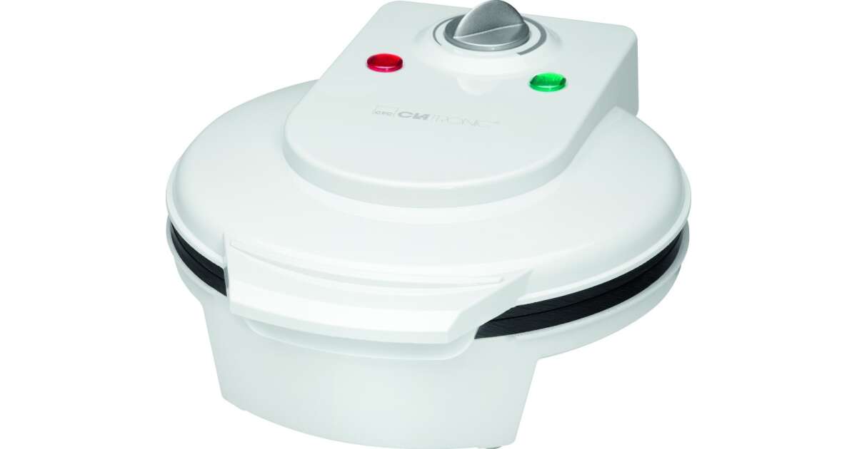 Clatronic WA 3491 Gofrisütő, Fehér, Hőfokszabályzó