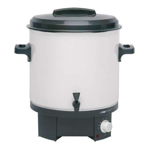 Percolator pentru bauturi fierbinti, Clatronic, EKA3338, 25 litri, 1800 W, alb