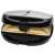 Clatronic ST/WA 3670 Sandwich Maker with triangle plates, making two sandwiches