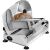 Clatronic MA 3585 silver food slicer with bread