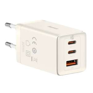 Zasilacz Baseus GaN5, 65 W, 2x USB-C, 1x USB (kabel USB-C w zestawie) 94404728 - Baseus Sieťové adaptéry