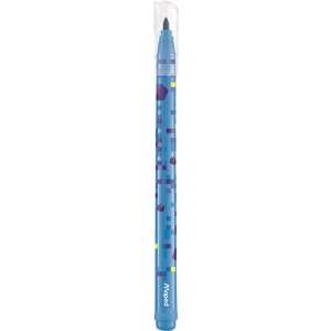 Maped Pixel Party Perivi Felt-Tip Olovka, Plava - Flomaster