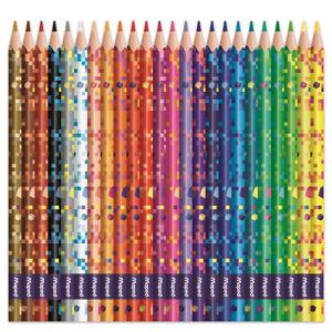 Maped Pixel Party 24 Colored Pencils Set - Pen & Pencil
