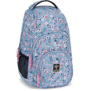 Batoh Ars Una AU-2 Pearl Blossom blue s kvetinovým vzorom - Ars Una